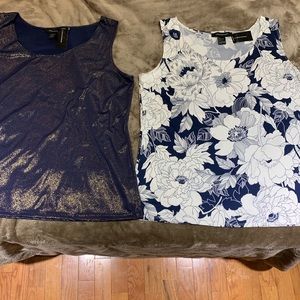 2 NEW Plus Size Dressy Tank Tops Size 22/24